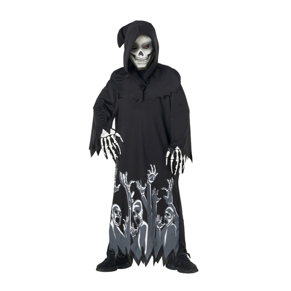 Boys Glow Reaper Costume - Picture 1 of 4